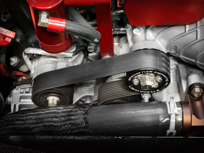 aFe 15-23 Dodge Challenger / 15-23 Dodge Charger SRT Hellcat 2.85in Supercharger Power Pulley Kit Secondary image