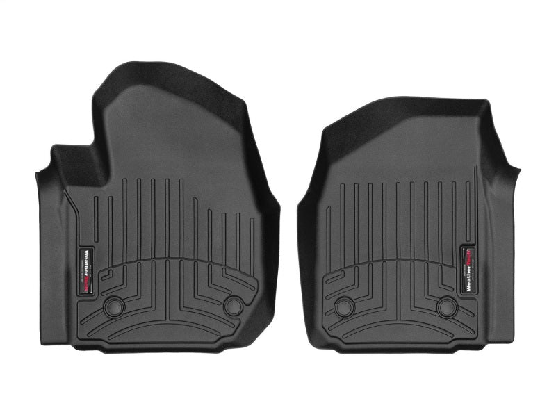 WeatherTech 2019+ Chevrolet Silverado 1500 / GMC Sierra 1500 Vinyl Front FloorLiner - Black Main image