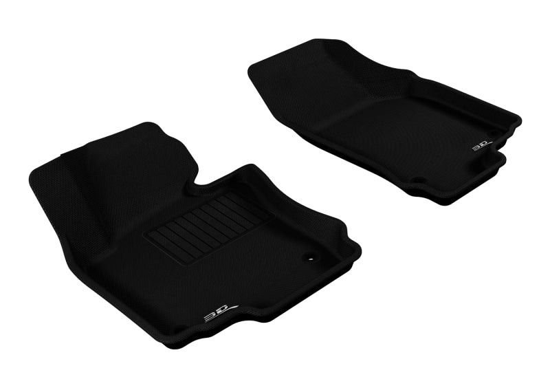 3D MAXpider 2005-2010 Volkswagen Jetta/Golf Kagu 1st Row Floormat - Black Secondary image