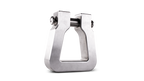 Body Armor 4x4 Mega D-Ring Machined Silver Single for offroad parts