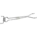 MagnaFlow Sys C/B 08 Infiniti G37 3.7L V6 (COUPE ONLY) exhaust system with polished finish.