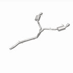MagnaFlow 18-19 Audi A5 Dual Exit Polished Stainless CatBack Exhaust - 3in Main Piping Diameter