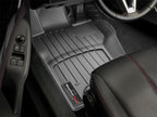 WeatherTech 16+ Mazda Miata MX-5 Front FloorLiners - Black on car floor