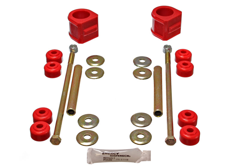 Energy Suspension GM 4 X Front Stab Bar Bushing - Red parts for 4x4 suspension components
