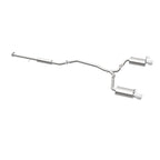 MagnaFlow Sys C/B 2015 Honda Accord 3.5L V6 2.5in SS Dual Split Rear Polished 4.5 Tip exhaust system