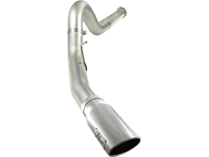 aFe MACHForce XP 5in DPF-Back Stainless Steel Exh Sys, polished tip,Ford Diesel Trucks 11-14 V8-6.7L Secondary image