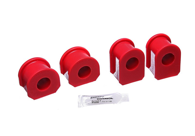 Energy Suspension 1in Bronco S/B Set - Red for offroad performance upgrades