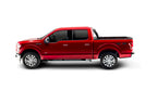 BAK 17-23 Ford Super Duty 6ft 9in Bed BAKFlip FiberMax side view red truck