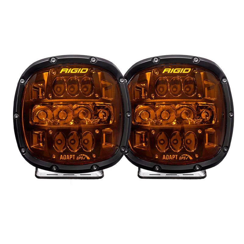 Rigid Industries Adapt XP w/ Amber PRO Lens (Pair) Secondary image