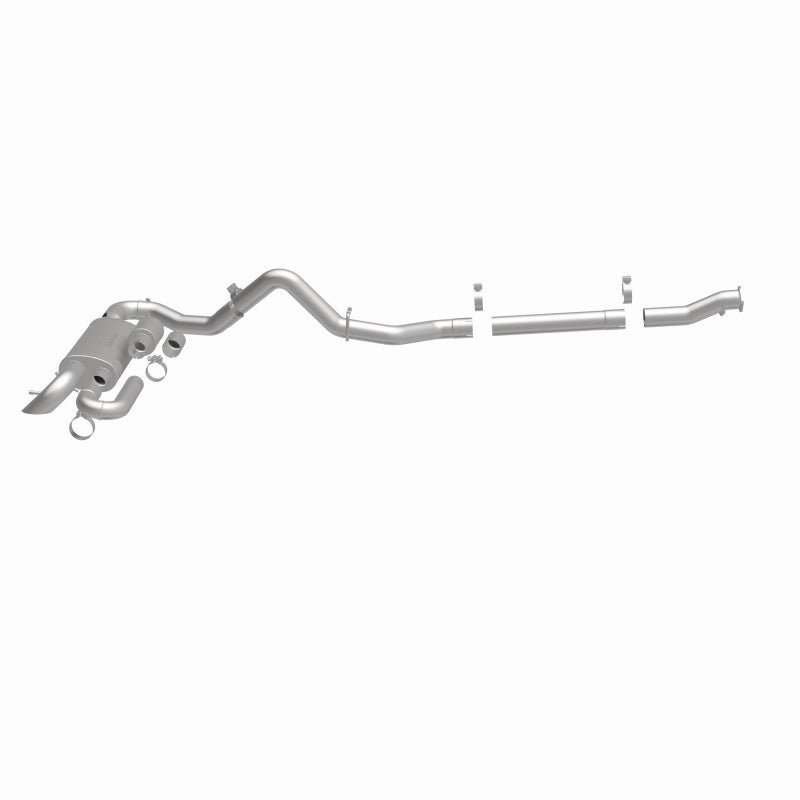 MagnaFlow 2021 Ford Bronco Overland Series Cat-Back Exhaust w/ Single Straight Driver Exit- No Tip for offroad performance upgrades.