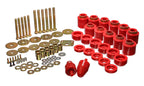 Energy Suspension 1in Body Lift Kit - Red off road parts and suspension lift kits