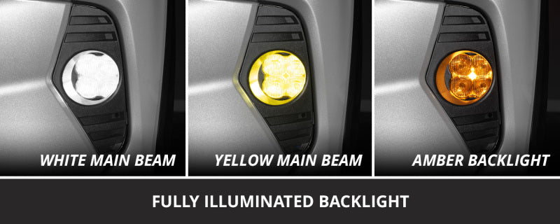 Diode Dynamics 19-22 Toyota RAV4 SS3 Add-On Fog Lamp Kit - Yellow Sport Secondary image