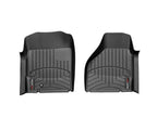 WeatherTech 02-06 Dodge Ram 1500 Pickup QuadCab Front FloorLiner - Black for interior protection.