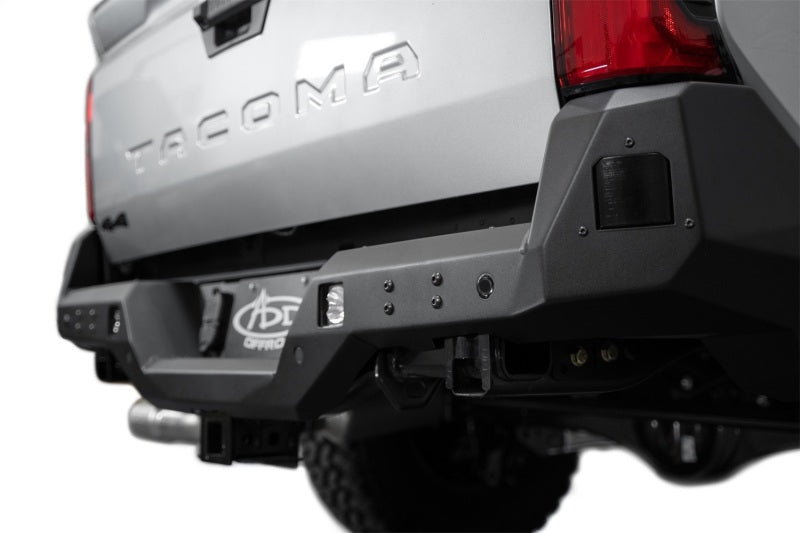 Addictive Desert Designs 2024 Toyota Tacoma Stealth Rear Bumper for offroad and performance upgrades.