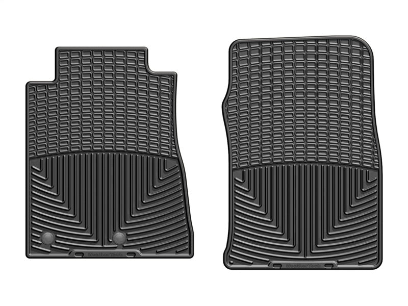 WeatherTech 10-12 Ford Mustang Front Rubber Mats - Black Secondary image