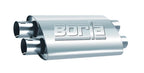 Borla 2.25in Dual In/Out 19in x 9.5in x 4in Turbo XL Muffler for performance offroad parts and Jeep accessories.