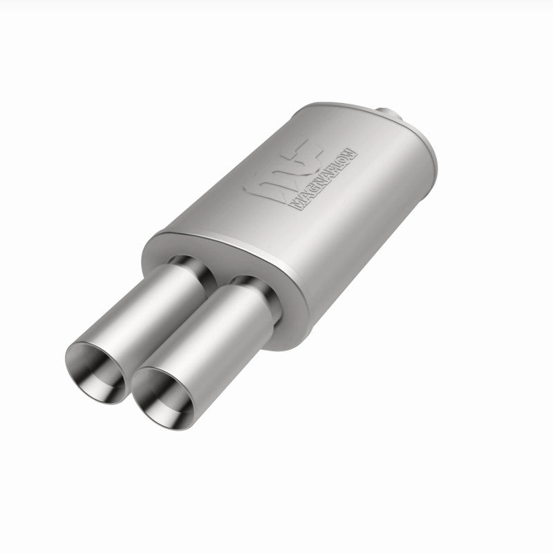 MagnaFlow Muffler W/Tip Mag SS 14X5X8 2.25/3 for offroad parts