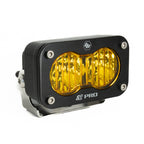 Baja Designs S2 Pro Wide Cornering Pattern LED Light - Amber for offroad lighting and electrical.