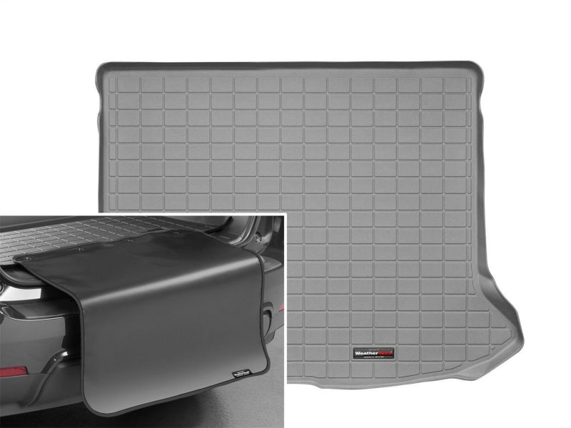 WeatherTech 10-16 Volvo XC60 Cargo With Bumper Protector - Grey Secondary image