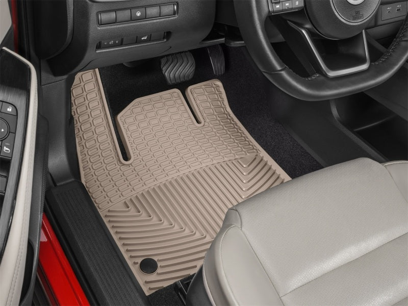 WeatherTech 21+ Nissan Rogue Front Rubber Mats (Tan) Secondary image