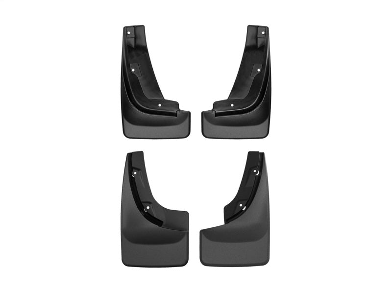 WeatherTech 2017+ Jeep Compass No Drill Mudflaps - Black Secondary image
