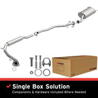 MagnaFlow BRE Exhaust Kit 07-08 Honda Fit 1.5L with gaskets and clamps