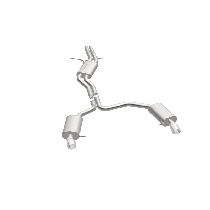 MagnaFlow Sys C/B 12-15 Audi A6 / A7 3.0L V6 SS 2.5in Dual Split Rear Ext 4in Tips exhaust system