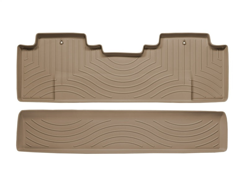 WeatherTech 06+ Honda Ridgeline Rear FloorLiner - Tan Secondary image