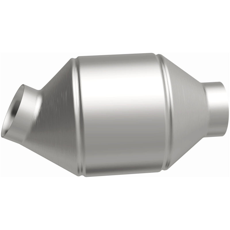 MagnaFlow Conv Universal 2.25 inch C/A 5 inch spun body catalytic converter