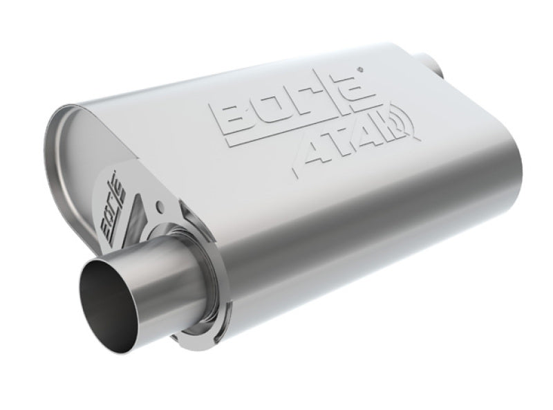 Borla CrateMuffler LS3 ATAK 2.5in Offset/Offset 14inx4.35inx9in Muffler image for performance offroad parts