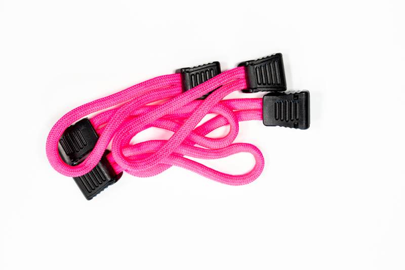Fishbone Offroad Paracord Zipper Pulls 5 Pcs Hot Pink Secondary image