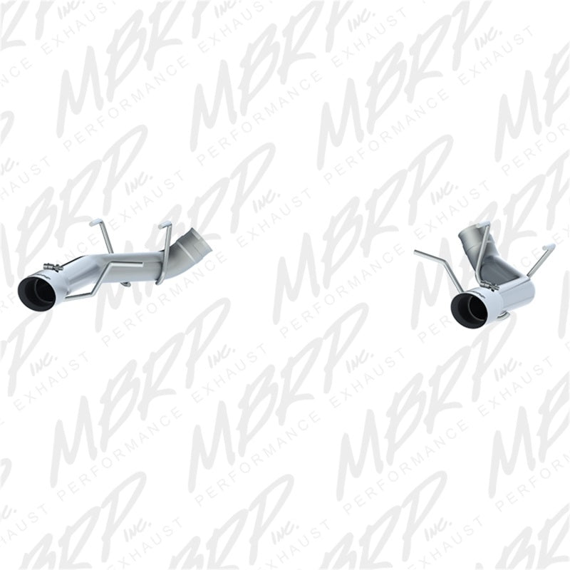 MBRP 2011-2014 Ford Mustang GT 3in Dual Axle Back Muffler Delete - T304 Secondary image