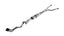 Borla 22-24 Toyota Tundra 3.4L V6 (Inc. Hyb.) Ext. Cab/STD Bed/145.7in WB S-Type Cat-Back - Blk Chrm System