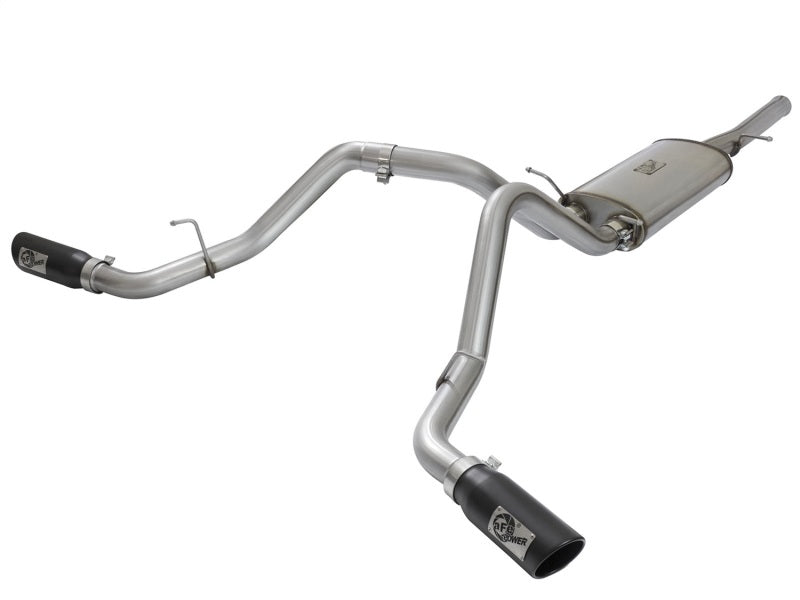 aFe MACH Force-Xp 3in CB SS Dual Exhaust w/Black Tips 09-16 GM Silverado/Sierra 4.3L/4.8L/5.3L Secondary image