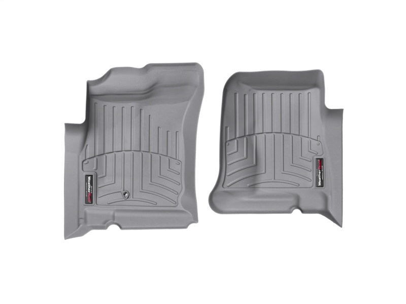 WeatherTech 05+ Dodge Dakota Club Cab Front FloorLiner - Grey Secondary image