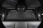 3D MAXpider 21-22 Tesla Model Y 7-Seat Elitect Black R1 R2 R3 floor mats in a Tesla Model Y interior