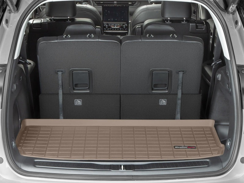 WeatherTech 2021+ Jeep Grand Cherokee L Cargo Liners - Tan Secondary image