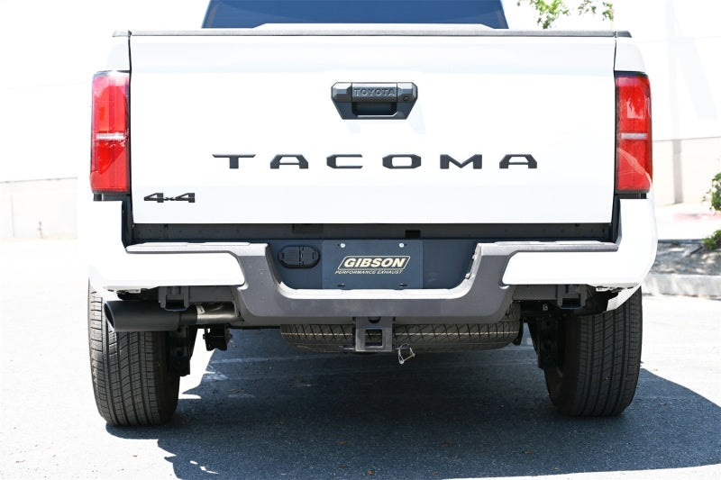 Gibson 24-25 Toyota Tacoma 2.4L Double Cab Black Elite Cat-Back Single Exhaust Secondary image