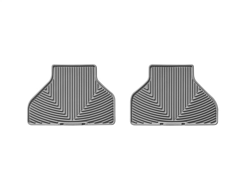 WeatherTech 07-13 BMW X5 Rear Rubber Mats - Grey Secondary image