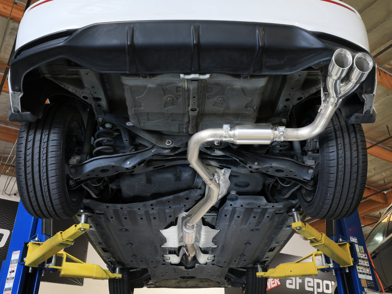 aFe POWER Takeda 2.5in 304 SS Cat-Back Exhaust w/ Polished Tips 22-25 Honda Civic L4-2.0L Secondary image