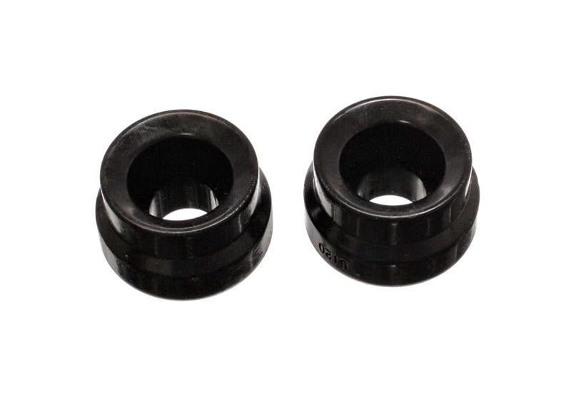 Energy Suspension Mustang Front Bump Stop - Black set for offroad performance upgrades.