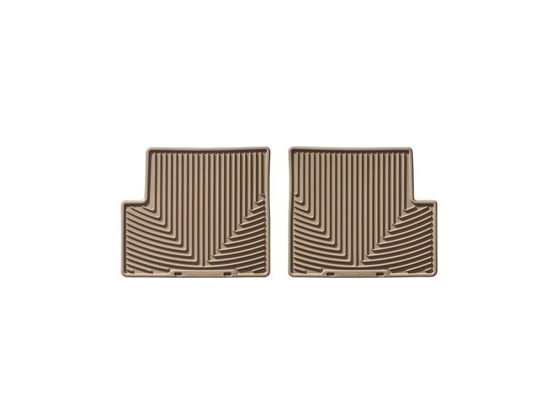 WeatherTech 02+ Mercedes-Benz G-Class (W463) Rear Rubber Mats - Tan Secondary image