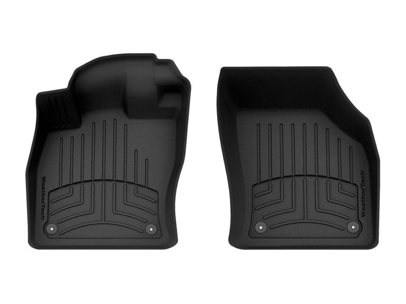 WeatherTech 15-20 Audi A3 (Convertible/Sedan) / 15-20 S3 (Sedan) Front FloorLiner HP - Black for vehicle protection Main image
