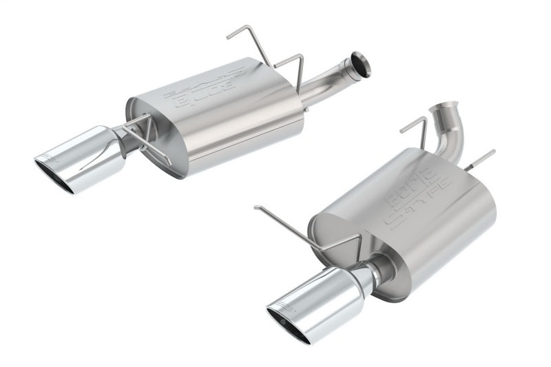 Borla 11-14 Ford Mustang Coupe/Convertible 2dr S-Type SS Exhaust (rear section only) with T-304 stainless steel tips