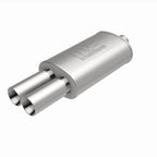 MagnaFlow Muffler W/Tip Mag SS 14X5X8 2.25/3 for Jeep and offroad performance upgrades