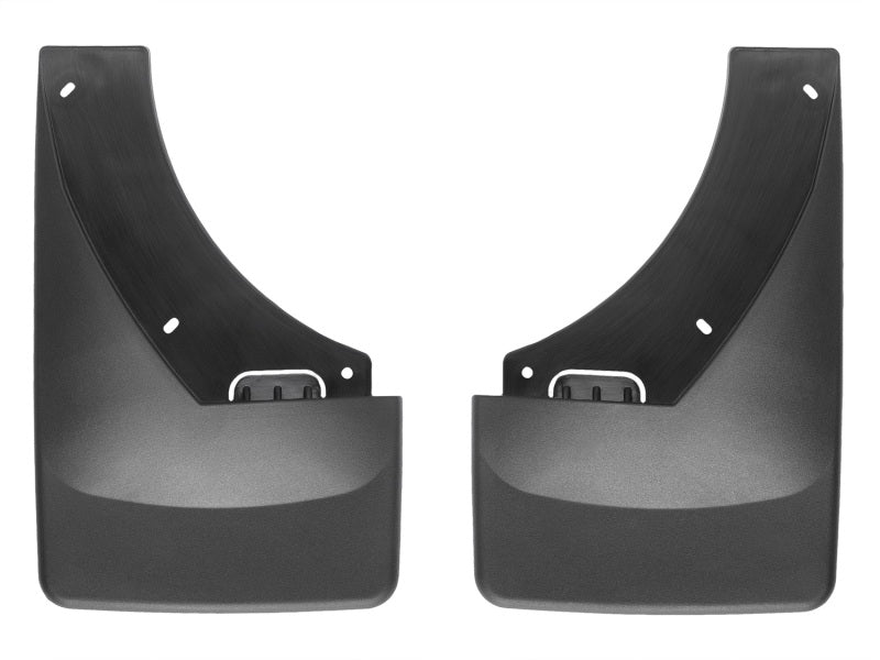 WeatherTech 07-13 Chevrolet Tahoe No Drill Mudflaps - Black for offroad performance upgrades