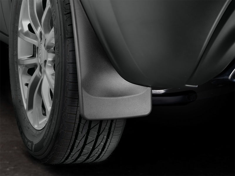 WeatherTech 2019+ Jeep Cherokee No Drill Mudflaps - Black Secondary image