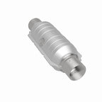 MagnaFlow Conv Univ 2.5inch Honda stainless steel catalytic converter for Jeep Wrangler accessories and off road parts.