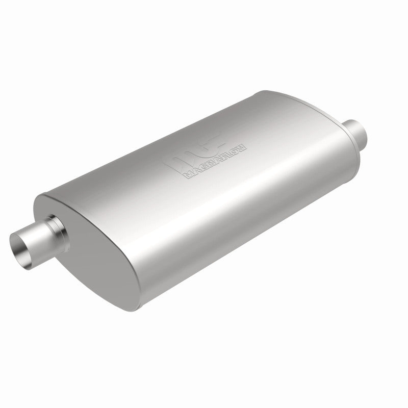 MagnaFlow Muffler Mag SS 22X5X11 3X3 O/O for offroad performance upgrades