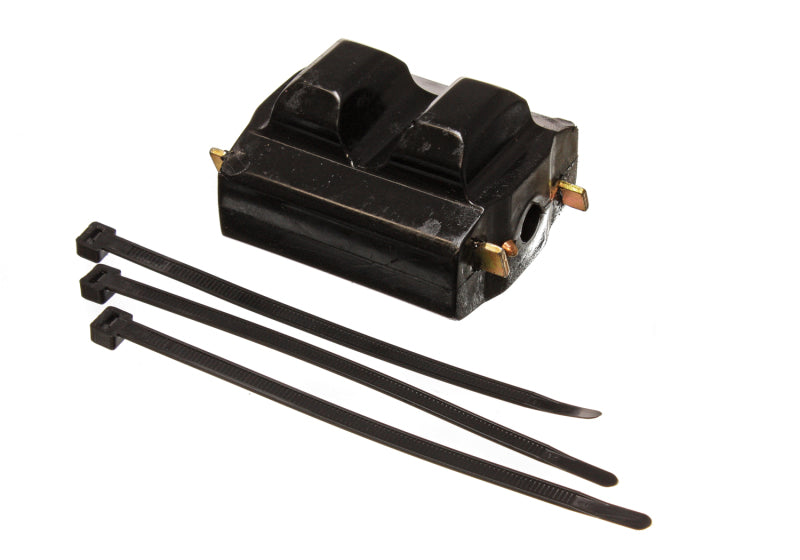 Energy Suspension Motor Mount Clamshell Insert - Black with zip ties